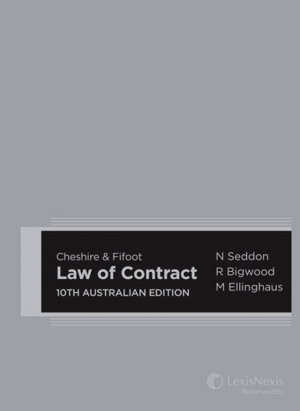Cover art for Law of Contract Cheshire and Fifoot