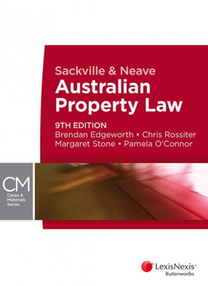 Cover art for Sackville and Neave Australian Property Law