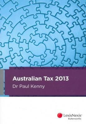 Cover art for Australian Tax 2013