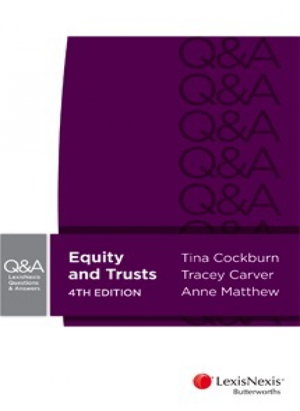 Cover art for LexisNexis Questions and Answers: Equity and Trusts