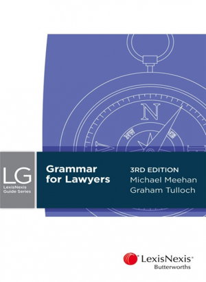 Cover art for Grammar for Lawyers