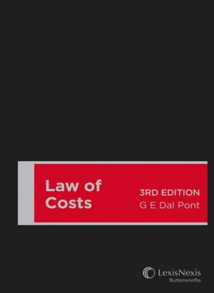 Cover art for Law of Costs