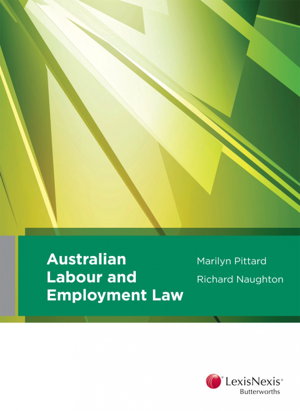 Cover art for Australian Labour and Employment Law