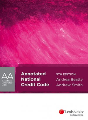 Cover art for LNAA: Annotated National Credit Code