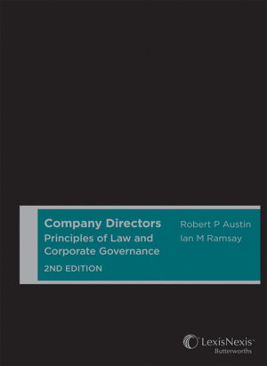 Cover art for Company Directors: Principles of Law and Corporate Governance