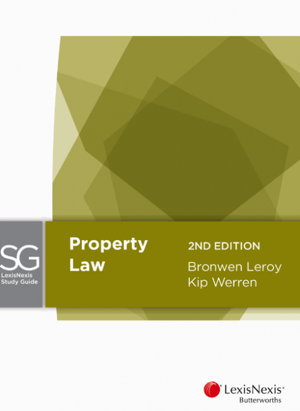 Cover art for LexisNexis Study Guide: Property Law
