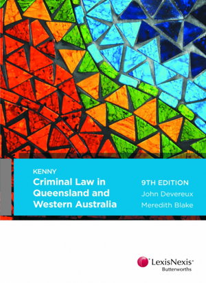 Cover art for Criminal Law in Queensland and Western Australia