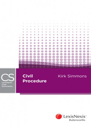 Cover art for Civil Procedure
