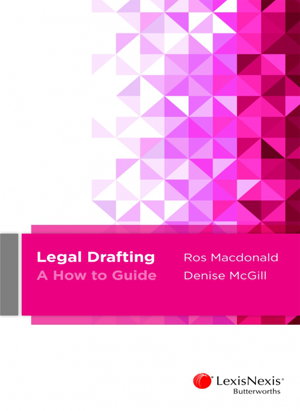 Cover art for Legal Drafting - A How to Guide