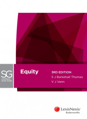 Cover art for Equity Lexis Nexis Study Guide