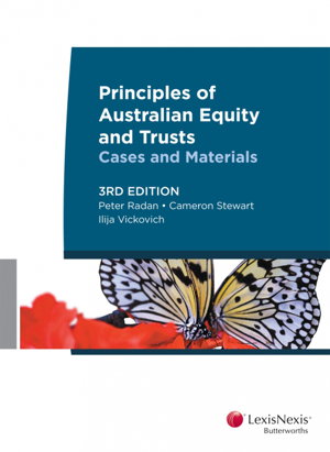 Cover art for Principles of Australian Equity and Trusts Cases and Materials