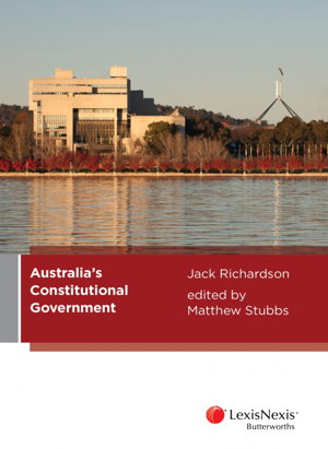 Cover art for Australia's Constitutional Government