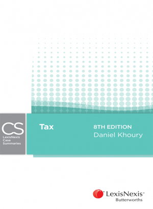 Cover art for Tax Lexis Nexis Case Summaries
