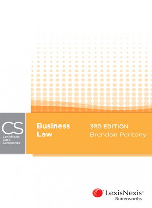 Cover art for Business Law Lexis Nexis Case Summaries