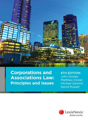 Cover art for Corporations and Associations Law: Principles and Issues