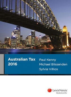 Cover art for Australian Tax 2016