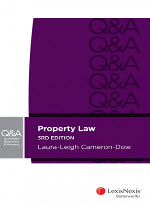 Cover art for LexisNexis Questions & Answers - Property Law