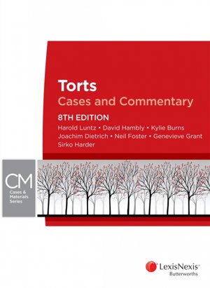 Cover art for Torts: Cases and Commentary