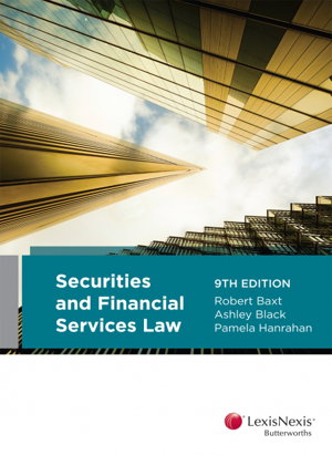 Cover art for Securities and Financial Services Law