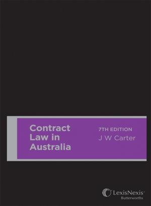Cover art for Contract Law in Australia