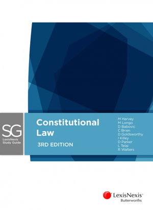 Cover art for LexisNexis Study Guide: Constitutional Law