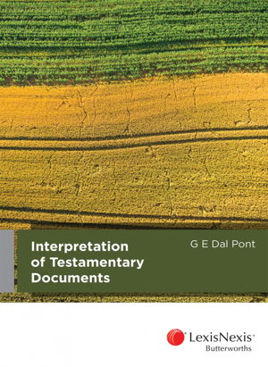 Cover art for Interpretation of Testamentary Documents