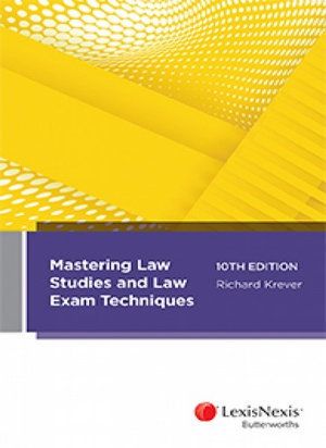 Cover art for Mastering Law Studies and Law Exam Techniques