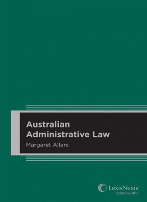Cover art for Australian Administrative Law