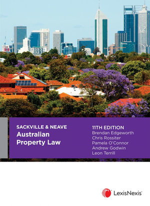 Cover art for Sackville & Neave Australian Property Law