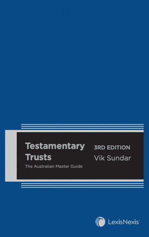 Cover art for Testamentary Trusts: The Australian Master Guide