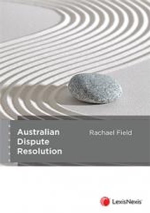 Cover art for Australian Dispute Resolution