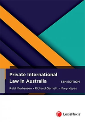 Cover art for Private International Law in Australia