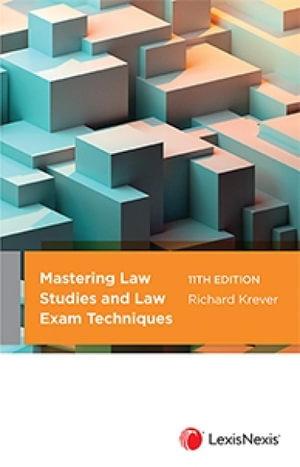 Cover art for Mastering Law Studies and Law Exam Techniques