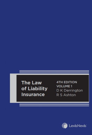 Cover art for The Law of Liability Insurance