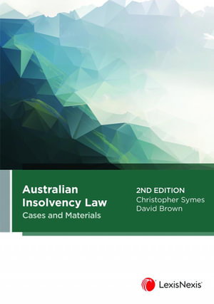 Cover art for Australian Insolvency Law Cases and Materials