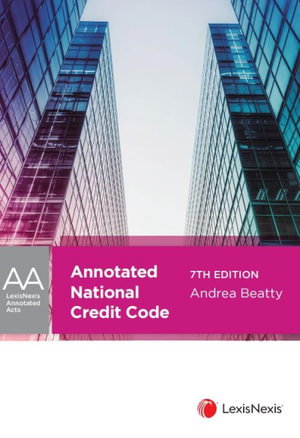 Cover art for Annotated National Credit Code