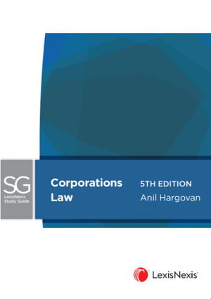Cover art for LexisNexis Study Guide: Corporations Law