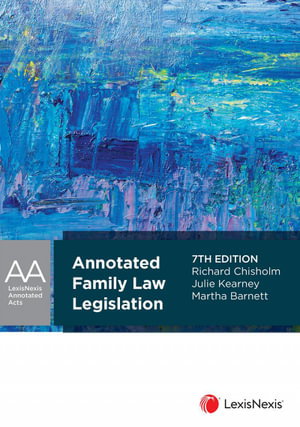 Cover art for Annotated Family Law Legislation