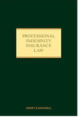 Cover art for Professional Indemnity Insurance Law
