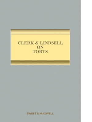 Cover art for Clerk & Lindsell on Torts
