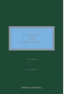 Cover art for Illegality and Public Policy