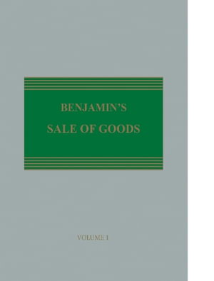 Cover art for Benjamin's Sale of Goods