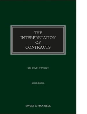 Cover art for The Interpretation of Contracts