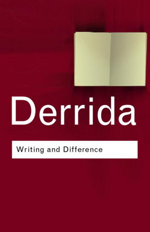 Cover art for Writing and Difference