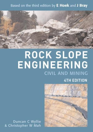 Cover art for Rock Slope Engineering
