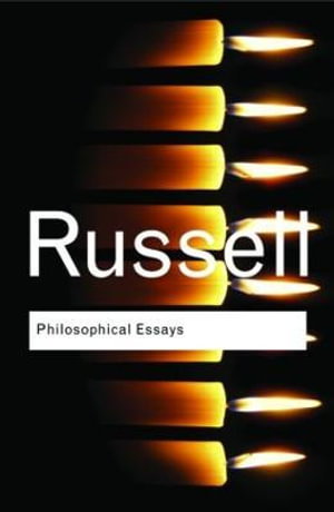 Cover art for Philosophical Essays
