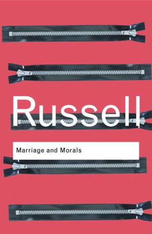 Cover art for Marriage and Morals