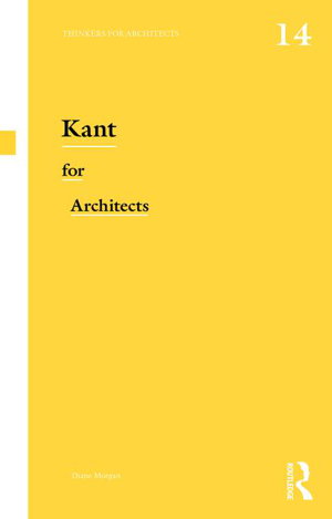 Cover art for Kant for Architects
