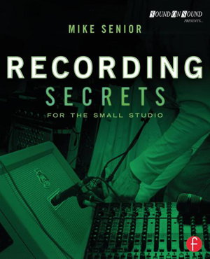 Cover art for Recording Secrets for the Small Studio