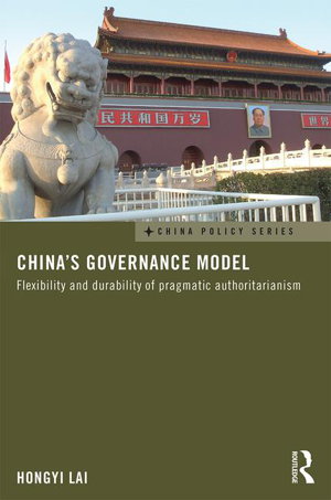 Cover art for China's Governance Model